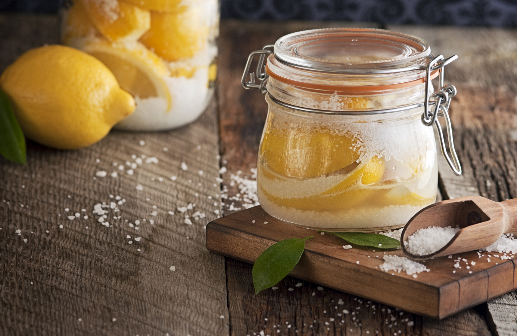 Preserved Lemons in Jar
