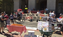 Californians Deliver 350,000 Signatures Calling on State, Gov. Brown to Stop Irrigation of Crops With Oil Wastewater