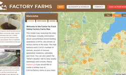 Center for Food Safety Maps CAFOs in Michigan